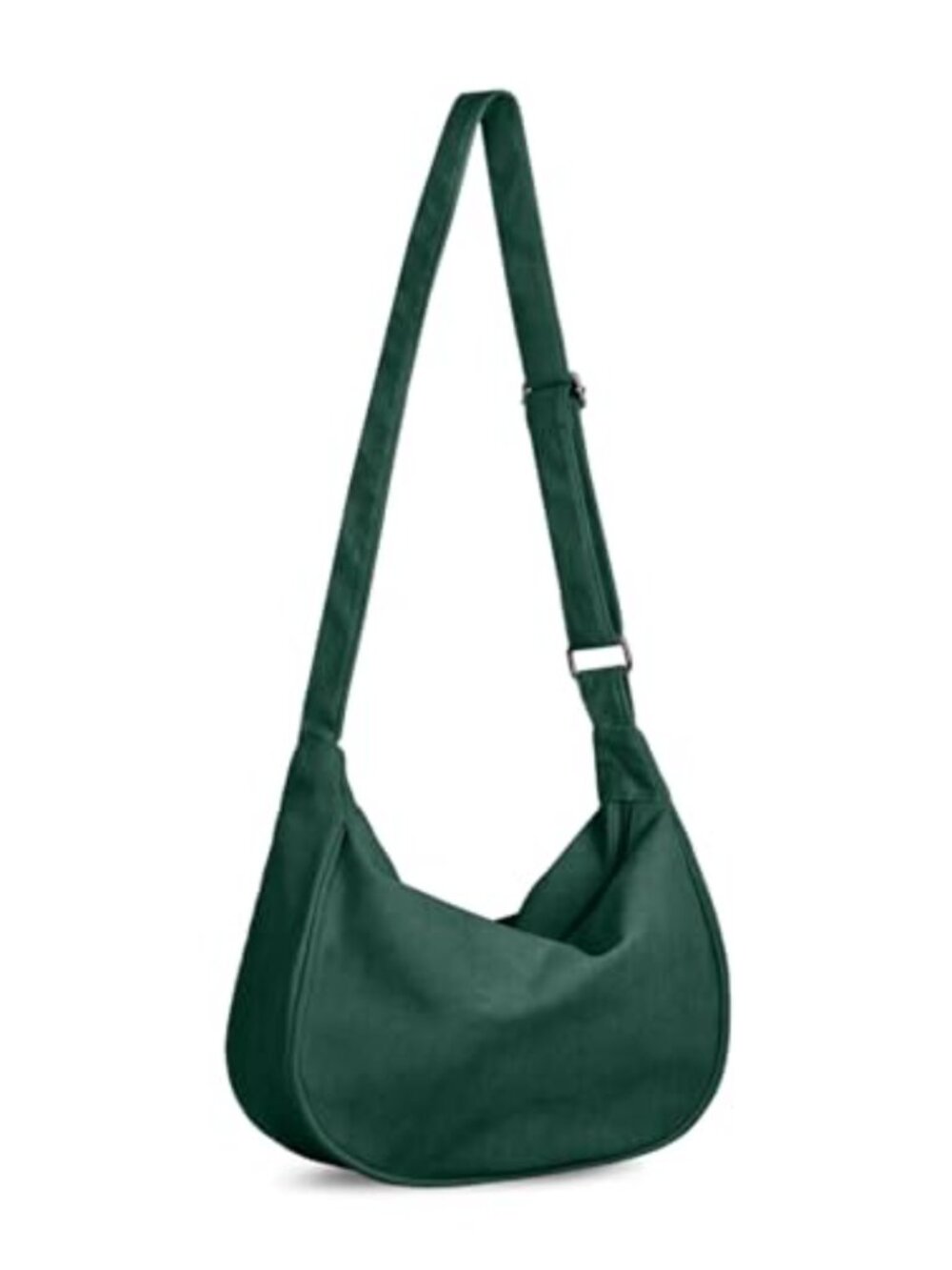 Corduroy Crescent Crossbody Bag Small Sling Hobo Dumpling Purse